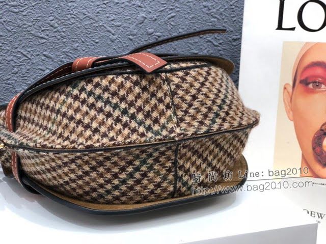 LOEWE包包 羅意威小號Gate馬鞍包 羅意威小挎包 10183  tcl1224
